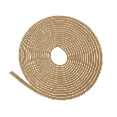 Produktbild von Bürstendichtung Schiebetür selbstklebend beige 4 mm 11 m lang