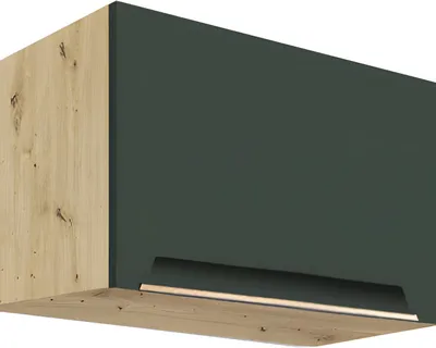 Obrázek produktu pro GLAMOUR GREEN 35G – Horní skříňka s výklopem 50 cm, tmavě zelená matná