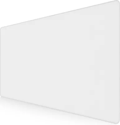 Produktbild von Titanwolf Gaming Mauspad, XXXL Speed Mousepad 1200 x 600 mm, Geschwindigkeit & Präzision, weiß