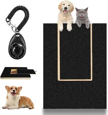 Produktbild von Nagelvijlset für Hunde - schwarz - Schleifpapier - Nagelvijl