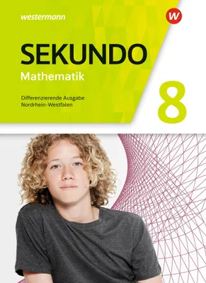 Produktbild von Sekundo 8. Schulbuch. Mathematik für differenzierende Schulformen. Nordrhein-Westfalen