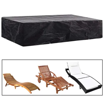 Immagine prodotto di Coperture Arredi Giardino 2 pz 8 Occhielli 218x77x55 cm
