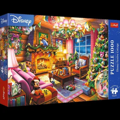 Produktbild von Trefl PUZZLE 1000 XMAS PremPlus Xmas Hats Disn..10916
