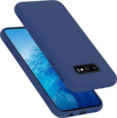 Produktbild von Cadorabo Schutzhülle für Samsung Galaxy S10e Hülle in Blau Handyhülle Case Cover TPU Etui