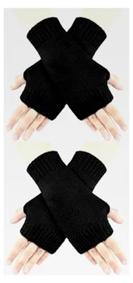 Produktbild von Fingerlose warme Handschuhe mit Daumenloch