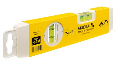 Produktbild von STABILA Wasserwaage 22 cm Type 70 TM