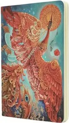 Obrázok produktu pre Paperblanks CBD6316, Vzor, Červená, A5, 80 listy, 100 g/m², Linajkový papier