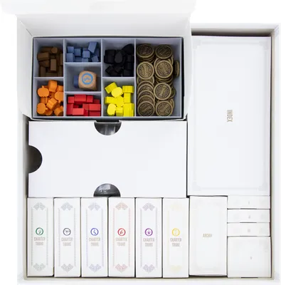 Produktbild von Feldherr Tokenhalter-Set für Charterstone - Brettspielbox