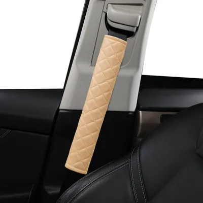Produktbild von Sicherheitsgurtpolster 2 Stück Beige 33cm