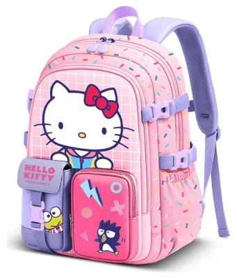 Obrázok produktu pre Batoh Karactermania Hello Kitty Haru Fun, objem 16 litrov, rozmer 40x27x15 cm, ružová farba, pre deti, ružový, univerzálna veľkosť