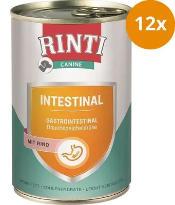Image de Rinti 400gx12 Canine Intestinal Bœuf