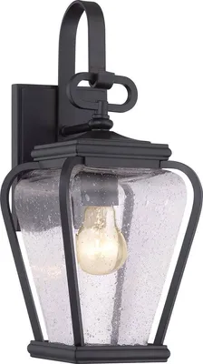 Produktbild von Elstead Province Außen-Wandleuchte E27 Mystic Schwarz IP44
