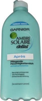 Obrázek produktu pro Garnier Ambre Solaire Ochranné Mléko na Opalování s Aloem, 400 ml
