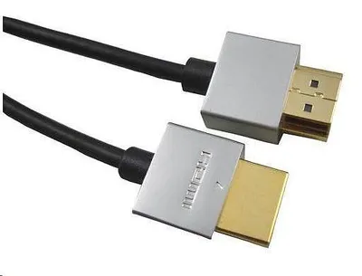 Produktbild von PremiumCord kphdmes1, 1 m, HDMI Typ A (Standard), HDMI Typ A (Standard), 3D, 10,2 Gbit/s, Schwarz