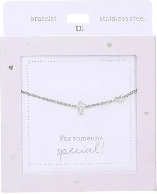 Produktbild von Depesche Armband Silber Heart of Gold Kreuz Damen Schmuck