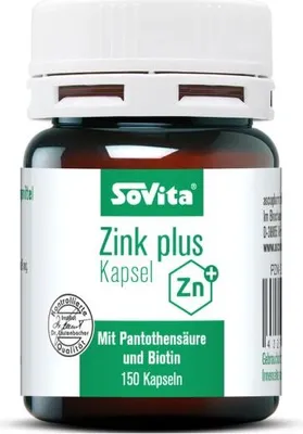 Produktbild von Sovita Care Zink Plus Kapseln 150 St
