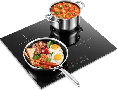Obrázok produktu pre Indukčná varná doska KICHPOWER, 4 varné zóny, dotykové ovládanie, EÚ