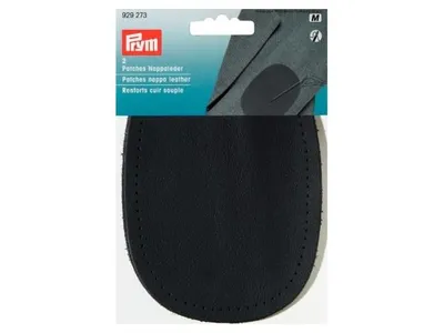 Productafbeelding van Prym patches, nappaleer (voor het naaien), 10 x 14 cm, donkerblauw