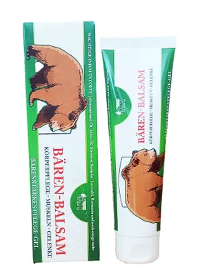 Produktbild von BÄREN BALSAM GEL 100 ml Tube für Rücken Beine Muskeln Gelenke Körperpflege Bärenbalsam Bärensalbe Creme Salbe 19
