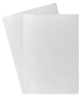 2 transparente Schneidplatten für Stanzmaschine, 21 x 30,5 cm, 3,5 mm
