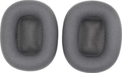 Image de Coussinets d'oreilles en tissu maille Casque de remplacement Facile à installer Compatible avec Apple/AirPods Max