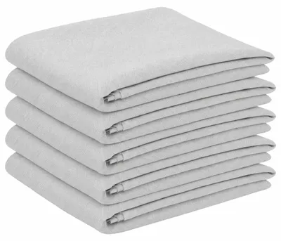 Imagen del producto de Tela para Mesa 5 uds. Redondo Blanco Ø 140 cm