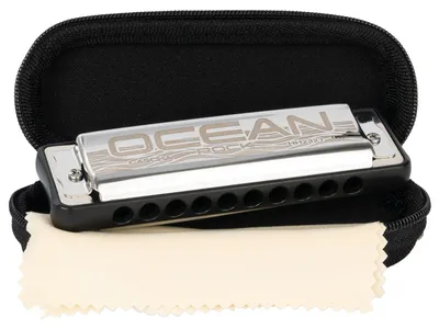 Zdjęcie produktu dla Cascha HH 2327 Ocean Rock BK C Harmonijki ustne diatoniczne