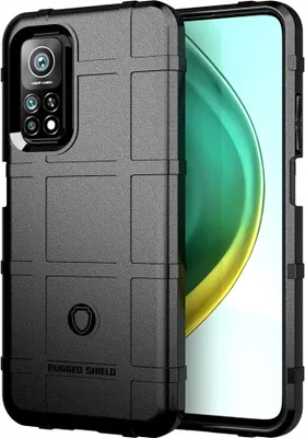 Produktbild von Xiaomi Mi 10T / Mi 10T Pro 5G Hülle, LaimTop Weich TPU Silikon Stossfest Anti-rutsch Tasche Heavy Duty Schutzhülle für Xiaomi Mi 10T / Mi 10T Pro 5G Schwarz