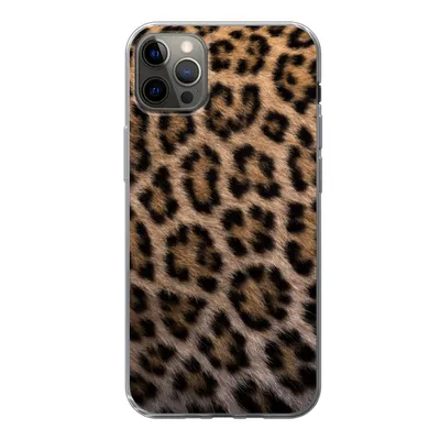 Produktbild von MuchoWow® Handyhülle Schutzhülle Hülle für iPhone 13 Pro Max Panther Druck Silikon Softcase Handy Hülle - Mobiltelefon