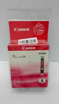 Produktbild von Canon CLI-8M w/Sec, Magenta, Tinte auf Pigmentbasis, 1 Stück(e)