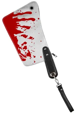 Immagine prodotto di Borsetta con ascia insanguinata