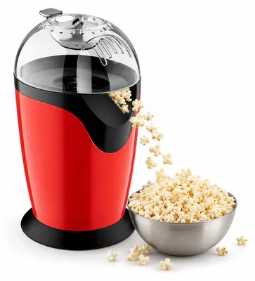 Popcornmaschine 1200 W Mini-Popcornmaschine mit Messbecher