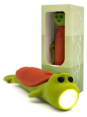 Image de Little L Lampe de poche en silicone Tortue
