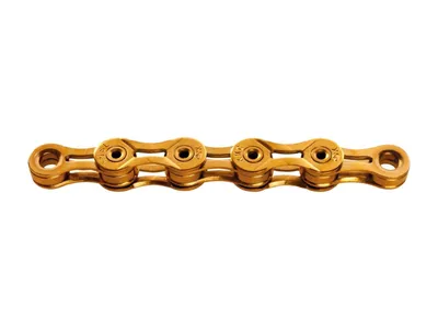 Immagine prodotto di Catena KMC "X9SL" a 9 velocità, 1/2" x 11/128", 114 maglie Ti-N oro
