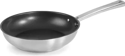 Produktbild von Lacor Bratpfanne Edelstahl mit QuanTanium® Antihaftbeschichtung - Ø 28 cm Induktionsgeeignet