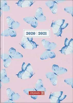 Produktbild von BRUNNEN 1072110041 Wochenkalender/Schülerkalender 2020/2021 Schmetterling