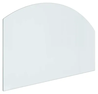 Produktbild von vidaXL Feuerstelle Glasplatte Transparent 80 x 50 cm Glas