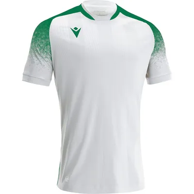 Immagine prodotto di Maglia da uomo Macron Alioth a maniche corte - Verde / Bianco | Taglia: M