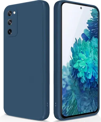 Image de Etui en silicone fin pour Samsung Galaxy S20 FE silicone liquide, mat, résistant aux rayures bleu