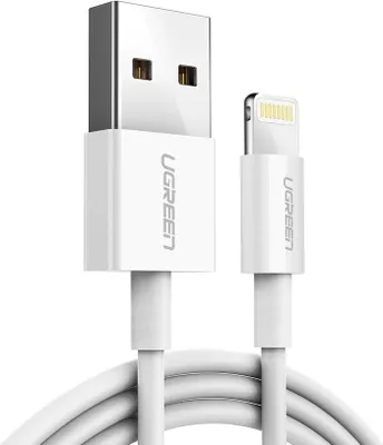 Produktbild von Ugreen 20730 Kabellnge: 2 m, Anschluss 1: USB A, Anschluss 2: Lightning