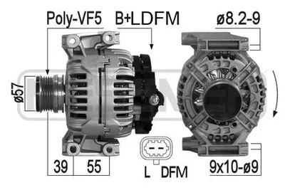 Immagine prodotto di Alternatore 100A