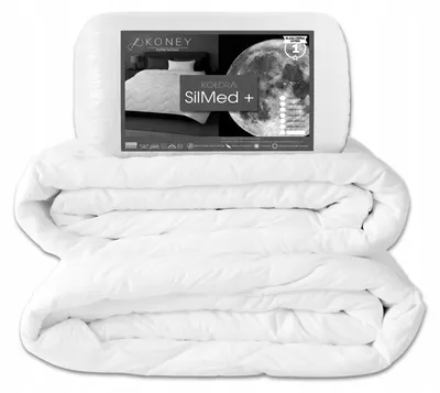 Produktbild von Bettdecke - Sommer - 160x200 cm - Warm - Weiß - aus Mikrofaster und SILIKON