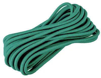 Gummikordel, Gummiband, Gummischnur, Zopfgummi, blau