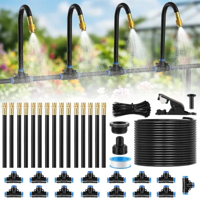 Garten-Bewässerungssystem, 15 m Schlauchlänge, 61-teilig
