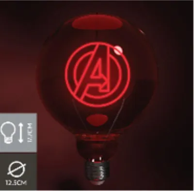 Productafbeelding van Avengers neon LED-lamp met logo