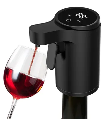 Produktbild von INF Smart Sensor Spirituosenspender ABS 9.6x10.4x3cm USB Touch für Zuhause Schwarz