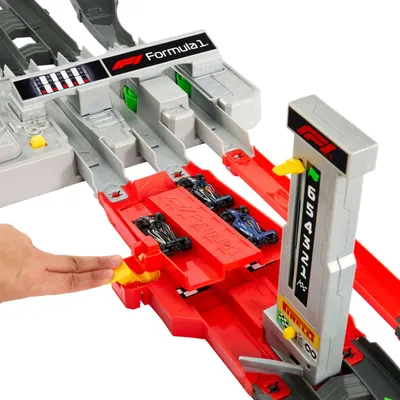 Obrázok produktu pre Hot Wheels JDY16, Súprava pretekárskeho vozidla a dráhy, 5 rok / roky, D, Plast, Viacfarebný