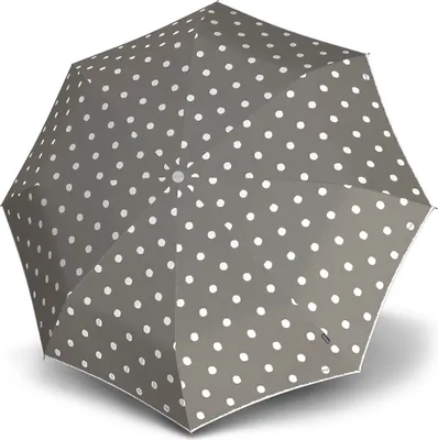 Immagine prodotto di Knirps ombrello a bastone ombrello T.760 Stick Automatic Dot Art Taupe grigio multicolore