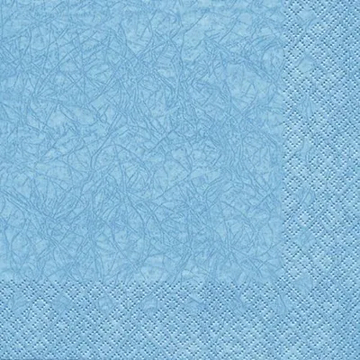 Produktbild von 20 Servietten Hellblau 33 x 33 cm 3 lagig, Lunch Servietten, Servietten Modern Colours Tissue für den gedeckten Tisch Anlass, Fest, Party, Hochzeit, Taufe, Kommunion, Weihnachten, Ostern