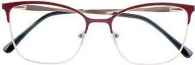 Image de Lunettes de lecture MIA, rouge-or, +1.50 dpt avec étui